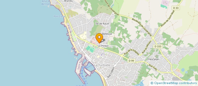 localisation de l'entreprise SCI LA GOVELLE  LA TURBALLE