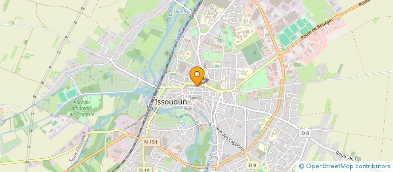localisation de l'entreprise SCI LA GOVELLE à ISSOUDUN