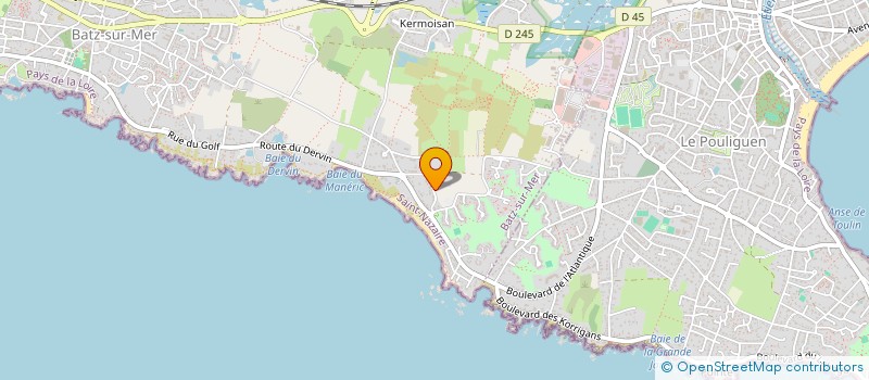 localisation de l'entreprise SCI LA GOVELLE  BATZ-SUR-MER