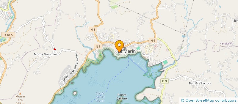 localisation de l'entreprise SCI LA GOYABA à LE MARIN