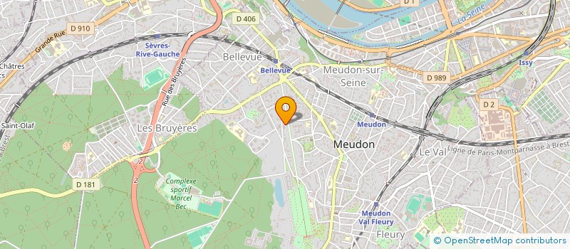 localisation de l'entreprise SCI LA GRAND COUR à MEUDON