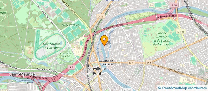 localisation de l'entreprise SCI LA GRAND'EAU à JOINVILLE-LE-PONT