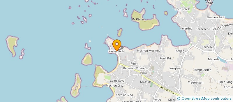 localisation de l'entreprise SCI LA GRAND'VOILE  PLOUGUERNEAU