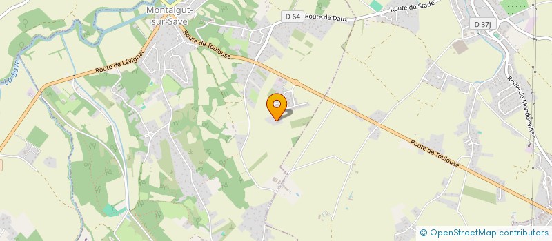 localisation de l'entreprise SCI LA GRANDE BORDE  MONTAIGUT-SUR-SAVE