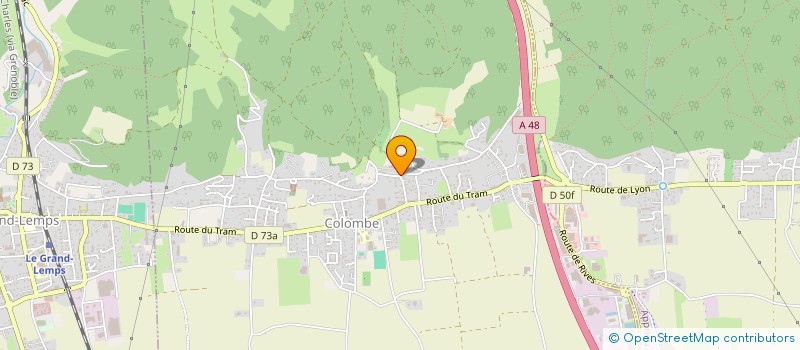 localisation de l'entreprise SCI LA GRANDE BOURGADE  EYDOCHE