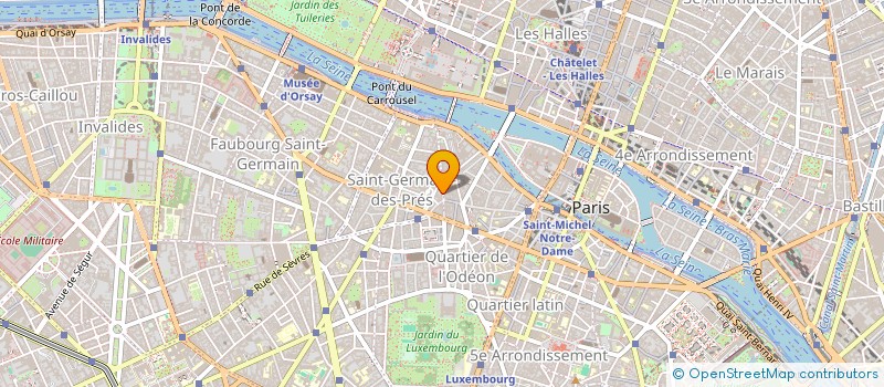 localisation de l'entreprise SCI  LA GRANDE CHAUSSEE  PARIS