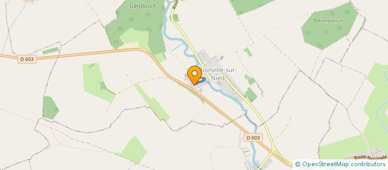 localisation de l'entreprise SCI LA GRANDE CORVEE  CONDE-NORTHEN