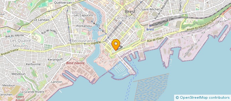 localisation de l'entreprise SCI LA GRANDE DUNE  BREST