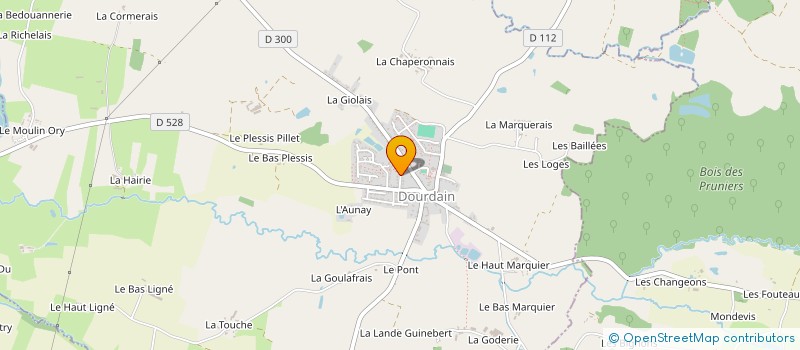 localisation de l'entreprise SCI LA GRANDE EDUAIS  DOURDAIN