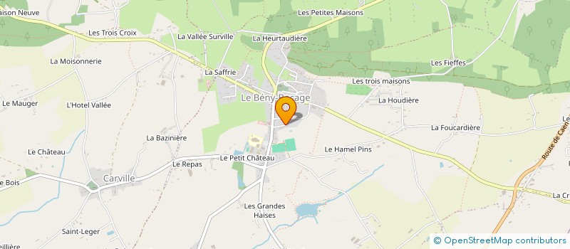 localisation de l'entreprise SCI LA GRANDE FERME à SOULEUVRE EN BOCAGE