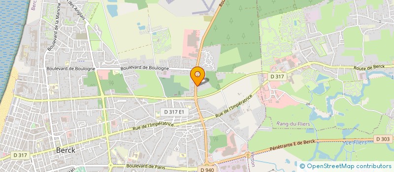 localisation de l'entreprise SCI LA GRANDE FLAQUE à BERCK