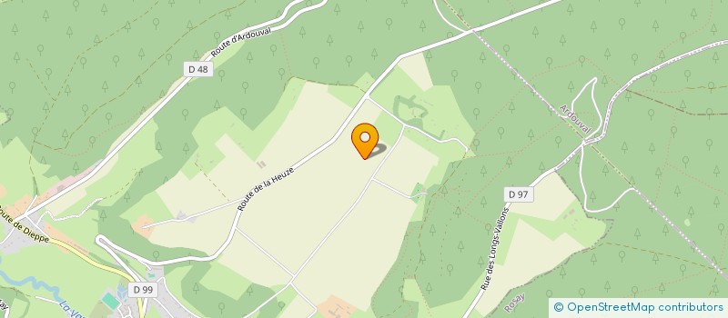 localisation de l'entreprise SCI LA GRANDE HEUZE  BELLENCOMBRE