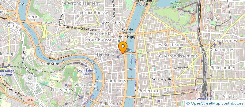 localisation de l'entreprise SCI LA GRANDE ILE à LYON