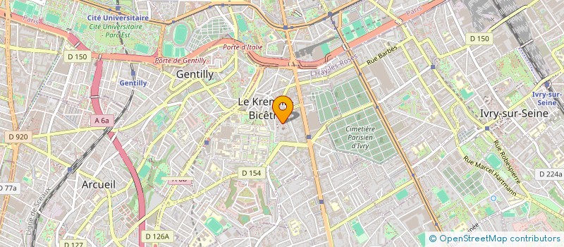 localisation de l'entreprise SCI LA GRANDE MAISON KB  LE KREMLIN-BICETRE