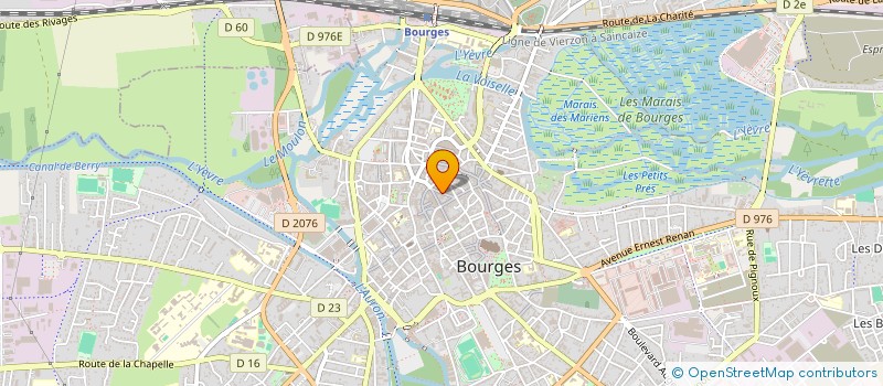 localisation de l'entreprise SCI LA GRANDE MARDELLE  BOURGES