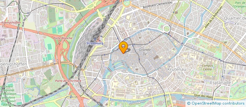 localisation de l'entreprise SCI LA GRANDE MOSQUEE DE STRASBOURG  STRASBOURG