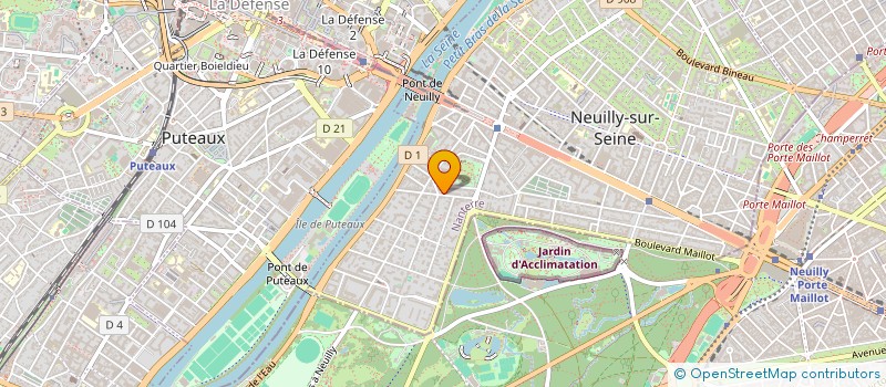 localisation de l'entreprise SCI LA GRANDE MOTTE LE CLUB à NEUILLY-SUR-SEINE