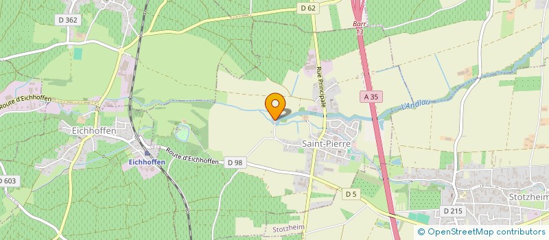 localisation de l'entreprise SCI LA GRANDE OURSE  SAINT-PIERRE