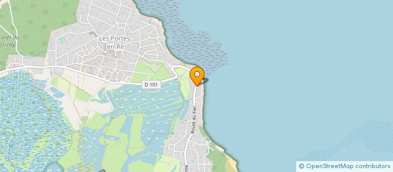 localisation de l'entreprise SCI LA GRANDE PRISE  LES PORTES-EN-RE