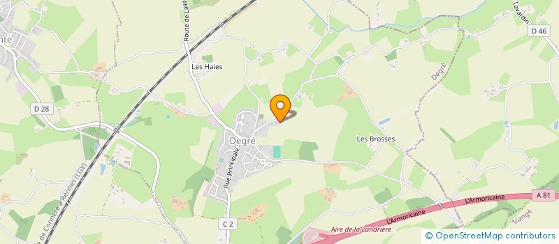 localisation de l'entreprise SCI LA GRANDE RUE  CHAUFOUR NOTRE DAME