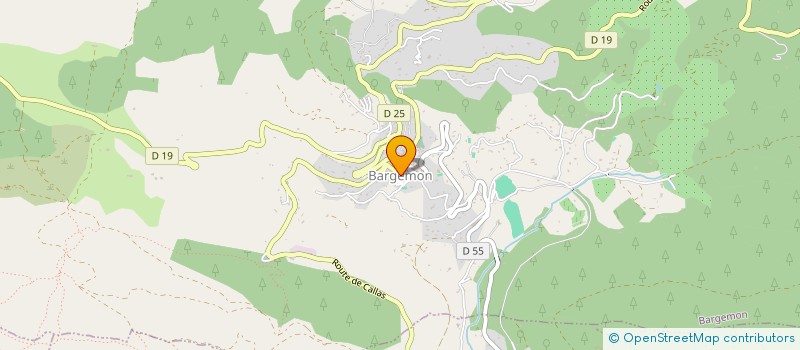 localisation de l'entreprise SCI LA GRANDE TERRASSE  BARGEMON