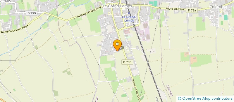 localisation de l'entreprise SCI LA GRANDE VIE  LE GRAND-LEMPS