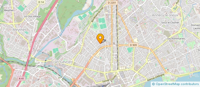 localisation de l'entreprise SCI LA GRANDEFORME  ANNECY