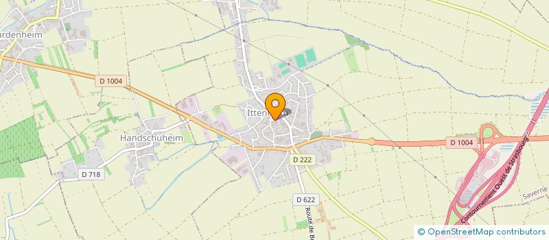 localisation de l'entreprise SCI LA GRANGE 2  FESSENHEIM-LE-BAS