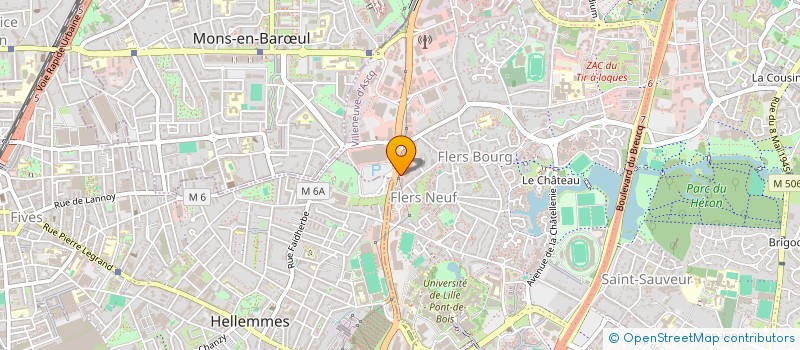 localisation de l'entreprise SCI LA GRANGE à VILLENEUVE-D'ASCQ