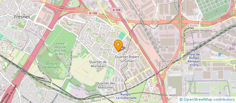 localisation de l'entreprise SCI LA GRANGE à RUNGIS