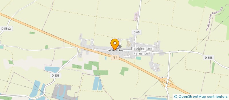 localisation de l'entreprise SCI LA GRANGE  COURDEMANGES