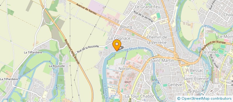 localisation de l'entreprise SCI LA GRANGE à NIORT