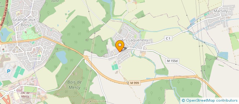 localisation de l'entreprise SCI LA GRANGE  COINCY