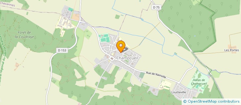 localisation de l'entreprise SCI LA GRANGE à CHAMPCUEIL