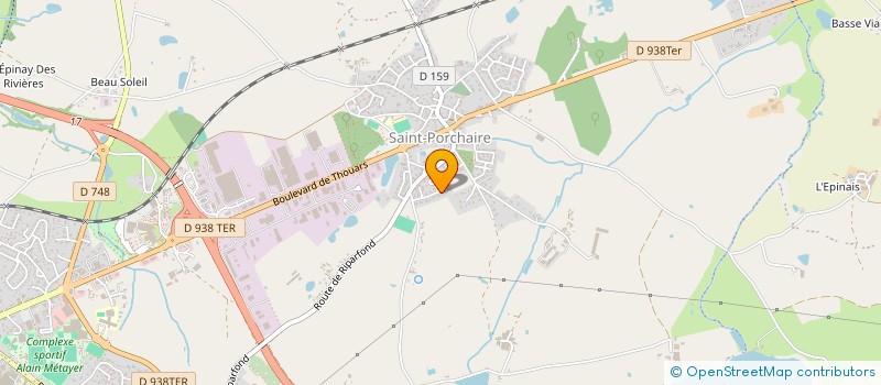 localisation de l'entreprise SCI LA GRANGE  BRESSUIRE