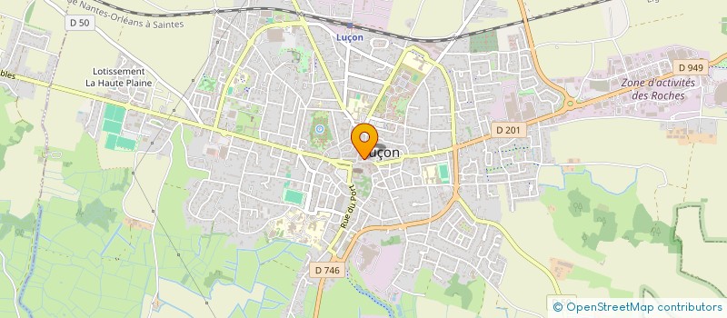 localisation de l'entreprise SCI LA GRANGE  LUCON