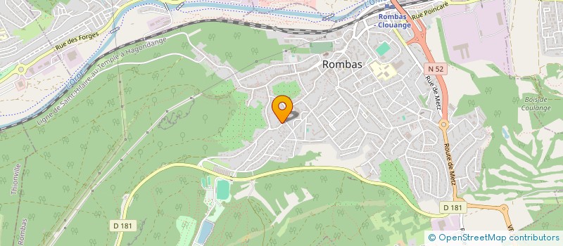 localisation de l'entreprise SCI LA GRANGE  PIERREVILLERS