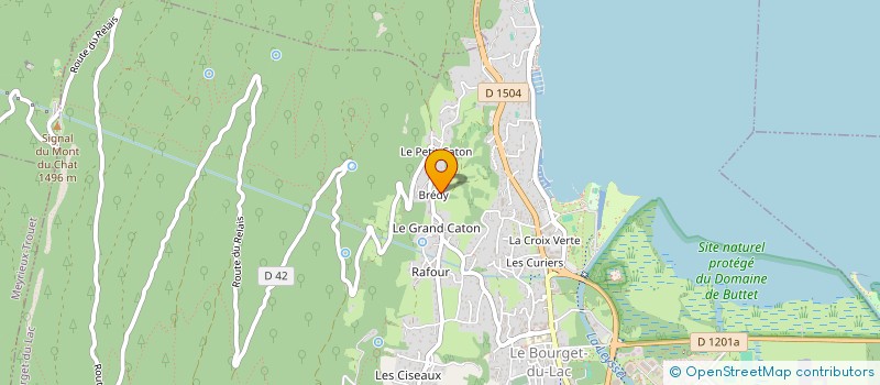 localisation de l'entreprise SCI LA GRANGE  LA CHAPELLE-DU-MONT-DU-CHAT