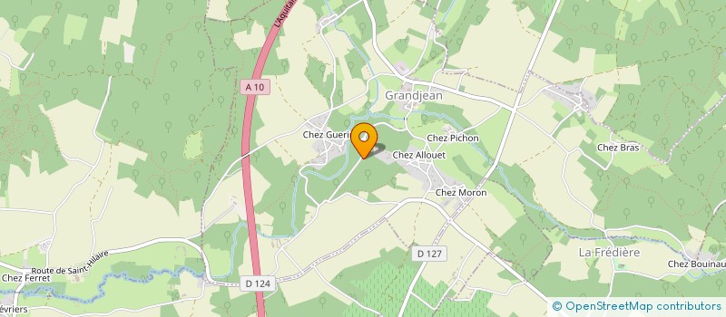 localisation de l'entreprise SCI LA GRANGE  GRANDJEAN