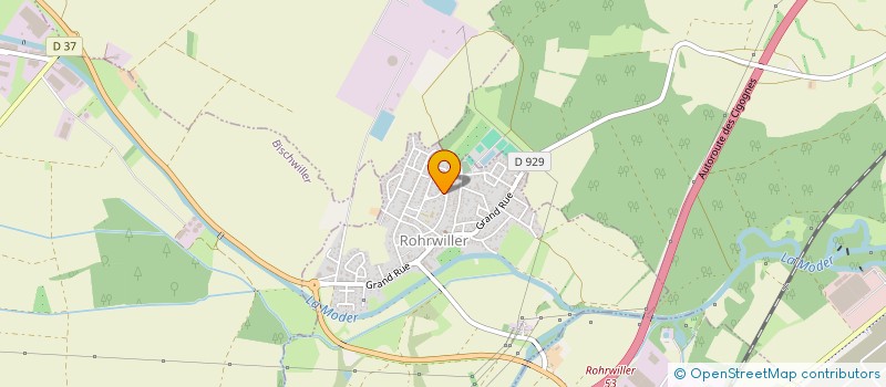 localisation de l'entreprise SCI LA GRANGE  ROHRWILLER