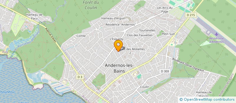 localisation de l'entreprise SCI LA GRANGE  ANDERNOS-LES-BAINS