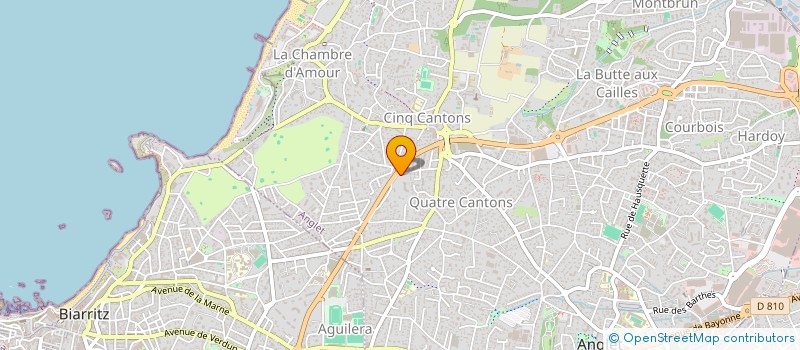 localisation de l'entreprise SCI LA GRANGE  PARIS