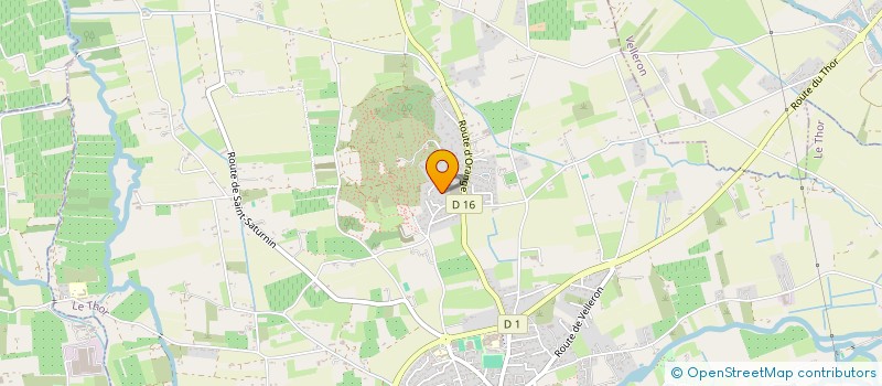 localisation de l'entreprise SCI LA GRANGE  LE THOR