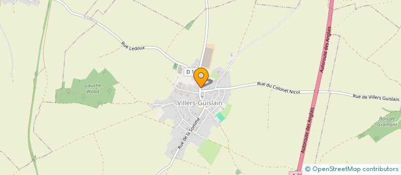 localisation de l'entreprise SCI LA GRANGE  VILLERS-GUISLAIN