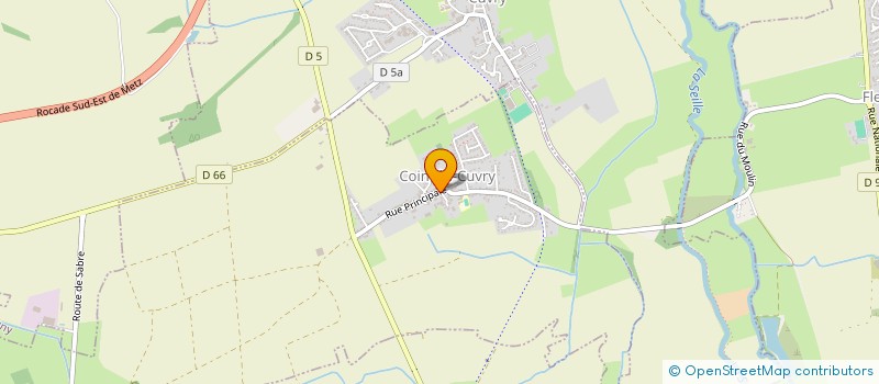 localisation de l'entreprise SCI LA GRANGE  COIN-LES-CUVRY