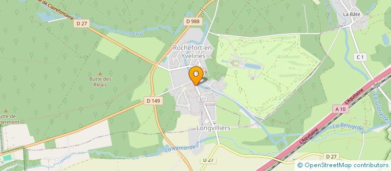 localisation de l'entreprise SCI LA GRANGE AUX DIMES  ROCHEFORT-EN-YVELINES