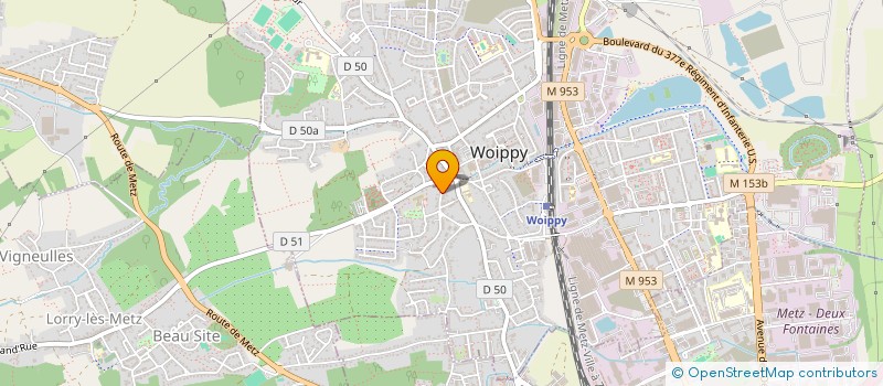 localisation de l'entreprise SCI LA GRANGE D ANVIE  LA MAXE