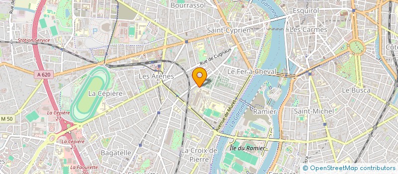 localisation de l'entreprise SCI LA GRANGE D'ESTIBAT à TOULOUSE