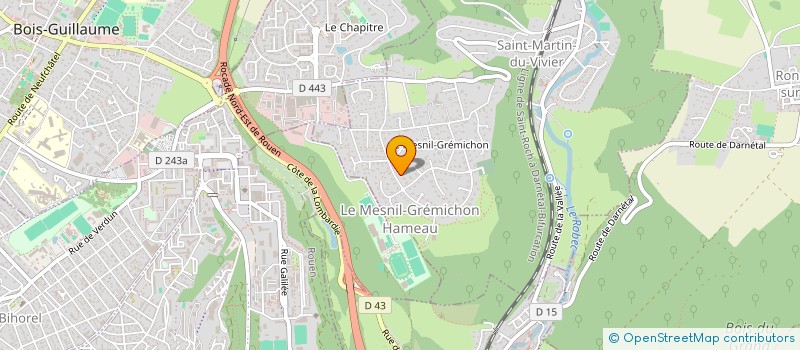 localisation de l'entreprise SCI LA GRANGE D'OUCHE  SAINT-RAPHAEL