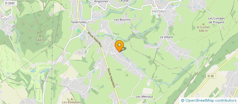 localisation de l'entreprise SCI LA GRANGE DE BRIE  BRIE-ET-ANGONNES